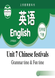 小学英语译林版五年级下册Unit7-Grammar-time-Fun-time教学课件