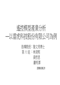 模型产业产业分析