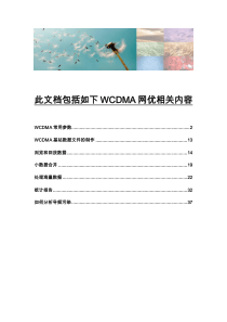 Actix_Analyzer使用介绍WCDMA网络优化部分