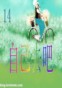 14自己去吧PPT