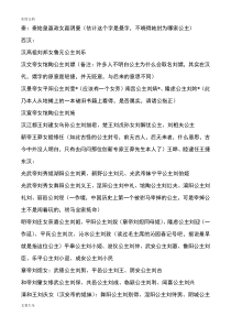 中国古代公主名字大全