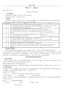 外研版八年级(下册)英语知识语法汇总