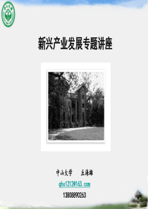 新兴产业发展专题讲座课件ppt-PowerPoint演