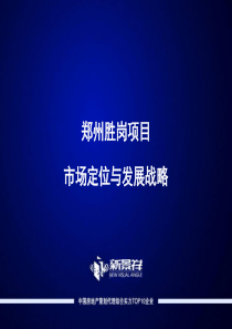 新景祥_郑州胜岗项目市场定位与发展战略_71P_XXXX年
