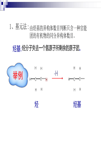 同分异构体数目的判断方法