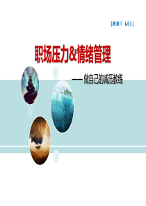 职场压力与情绪管理培训课件—-做自己的减压教练(PPT-50页)-