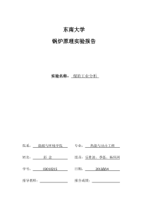 煤的工业分析