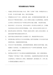 项目安全管理资料汇编(通用类)