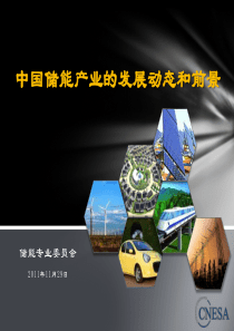 林朔--中国储能产业的发展动态和前景