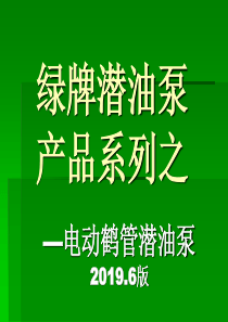 电动鹤管潜油泵资料版-精品
