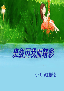 我为班级添光彩主题班会75771