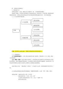 现代汉语：语体的分类和特点