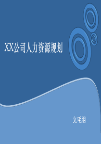 产业园区人力资源规划