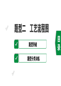 2020年福建中考化学复习题型二-工艺流程图