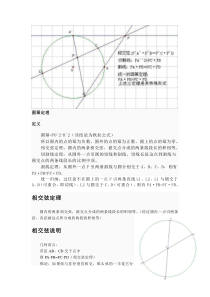 圆的相关定理