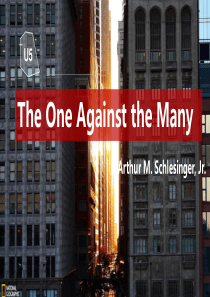 大学英语精读-U5-The-One-Against-the-Many-(课堂PPT)