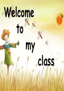 五年级英语开学第一课