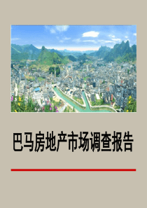 广西巴马瑶族自治县房地产市场调查报告