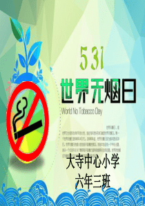 世界无烟日主题班队会-