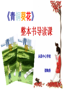 青铜葵花整本书导读课