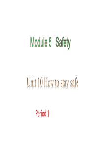 小学英语五年级下册(教科版)Module-5-Safety-Unit-10-How-to-stay-