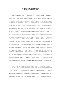 甲醇行业发展前景探讨doc7(1)