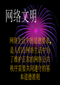 网络文明PPT
