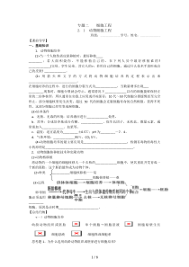 生物：专题二《细胞工程》复习导学提纲[二][新人教版选修3]