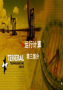 Tesseral-培训讲义4-运行计算