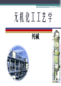 化工工艺纯碱工艺