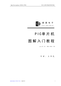 PIC-图解入门