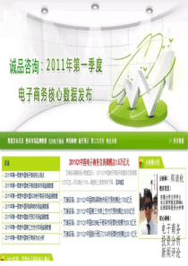 46电子商务市场核心数据以及市场分析
