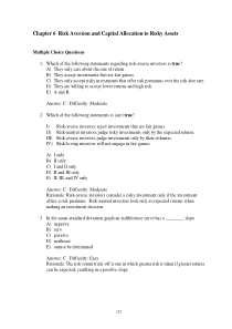 投资学第7版Test-Bank答案06