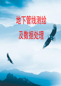 地下管线测绘及数据处理