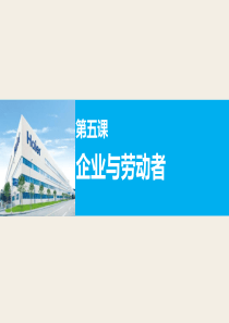 2018《企业与劳动者》高三一轮复习课件整理