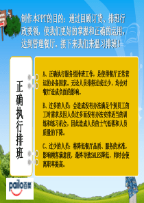 排班PPT