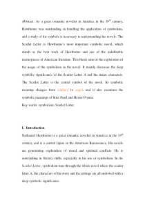 the-symbolism-in-the-Scarlet-Letter