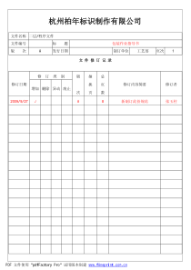 包装作业指导书