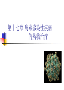 第十七章-病毒感染性疾病的药物治疗