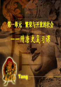 人教版七年级历史下册第一单元复习课件