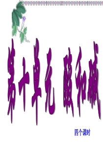 九年级化学第十单元-酸和碱总复习课件