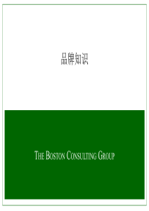 品牌知识内部培训