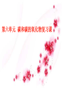 碳与碳的化合物复习