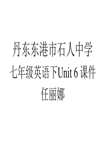 七年级英语下册Unit6课件人教版
