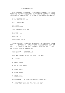 美容院成本与利润分析