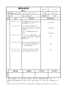 图纸会审记录表C2-2