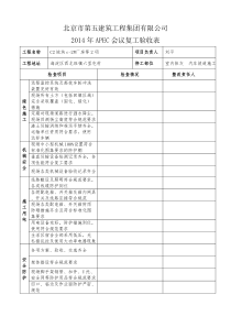 项目部自检表-(1)