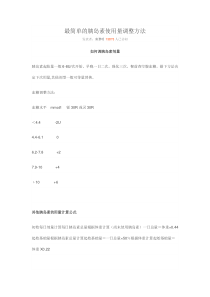 最简单的胰岛素使用量调整方法