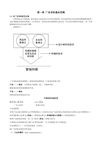 广告学讲义(教案)