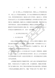 计算机专业实习报告-